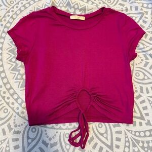 Cutout crop top